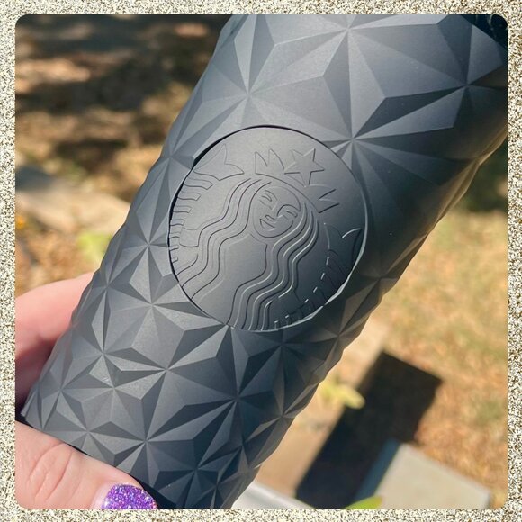 🎃 NWT 2025 Starbucks Glow-in-the-Dark Matte Black Prism Venti Cold Cup Tumbler - Picture 3 of 9